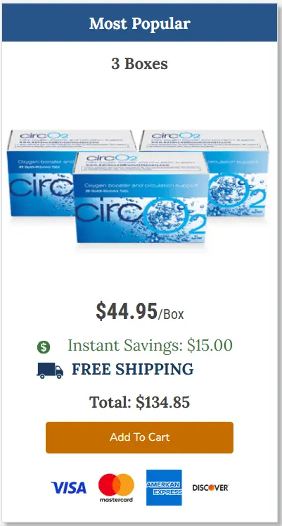 Order 3 Boxes of CircO2 – Best Value